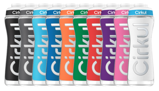 22oz. Grip Squeeze Plastic Bottle & Sport Lid n74w9