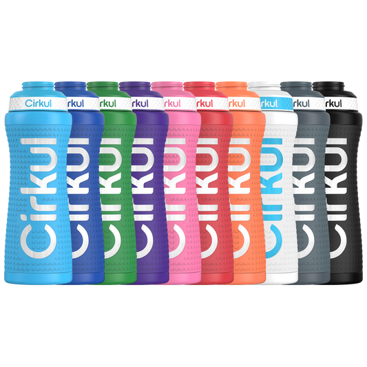 22oz. Grip Stainless Steel Bottle & Sport Lid msse5