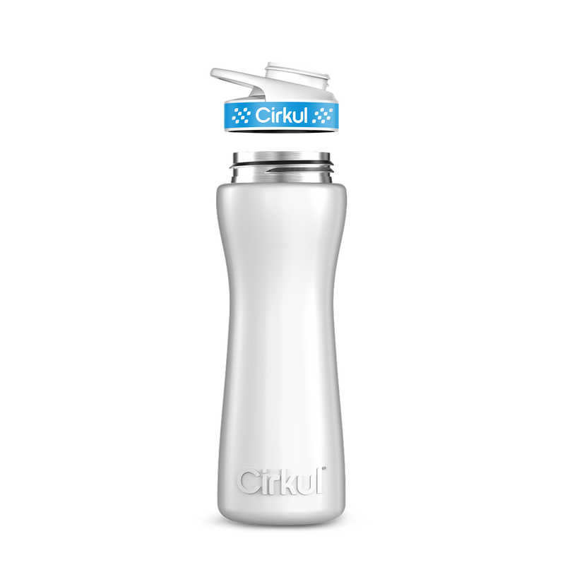 22oz. Stainless Steel Bottle & Comfort Grip Lid 8br2j