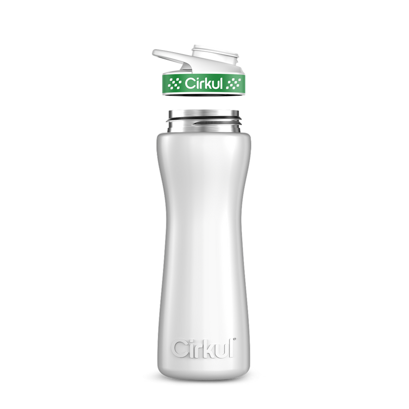 22oz. Stainless Steel Bottle & Comfort Grip Lid 8br2j