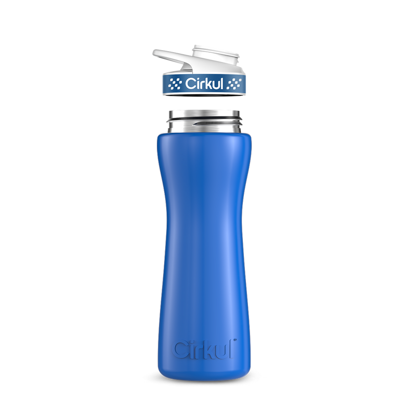 22oz. Stainless Steel Bottle & Comfort Grip Lid 8br2j