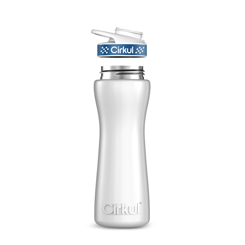 22oz. Stainless Steel Bottle & Comfort Grip Lid 8br2j