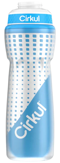 22oz. Insulated Squeeze Plastic Bottle & Sport Lid 5pdcc