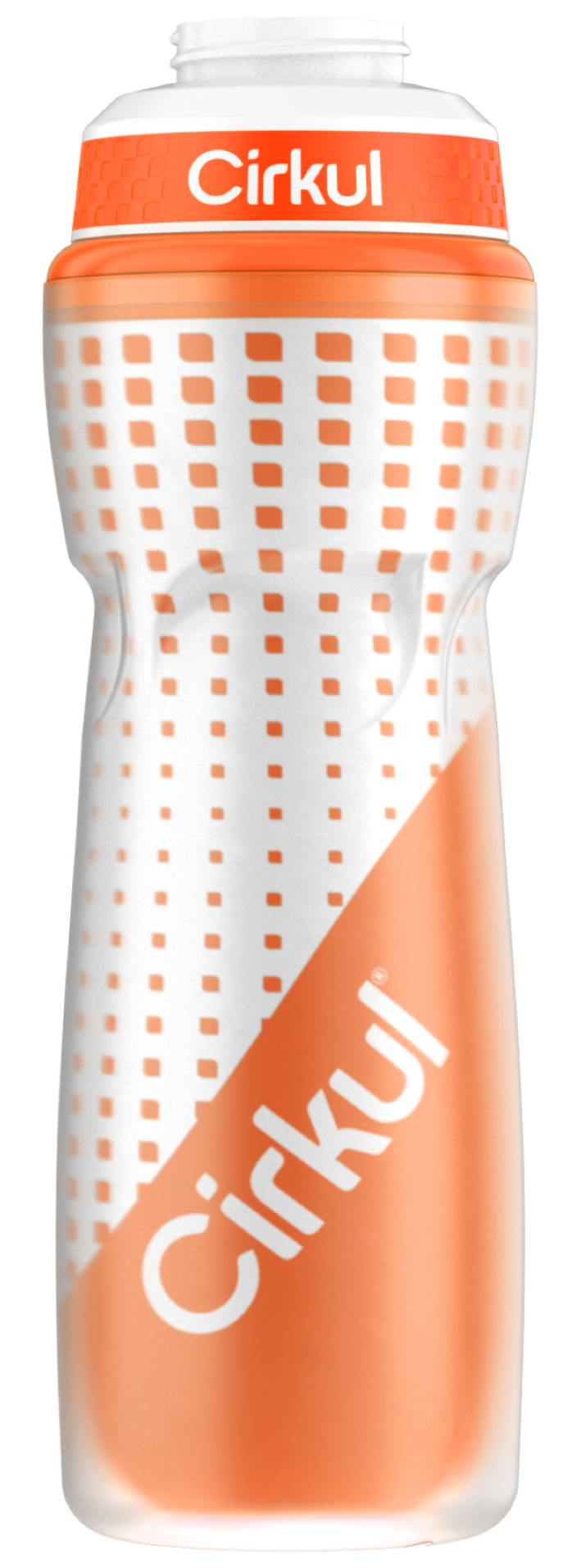 22oz. Insulated Squeeze Plastic Bottle & Sport Lid 5pdcc