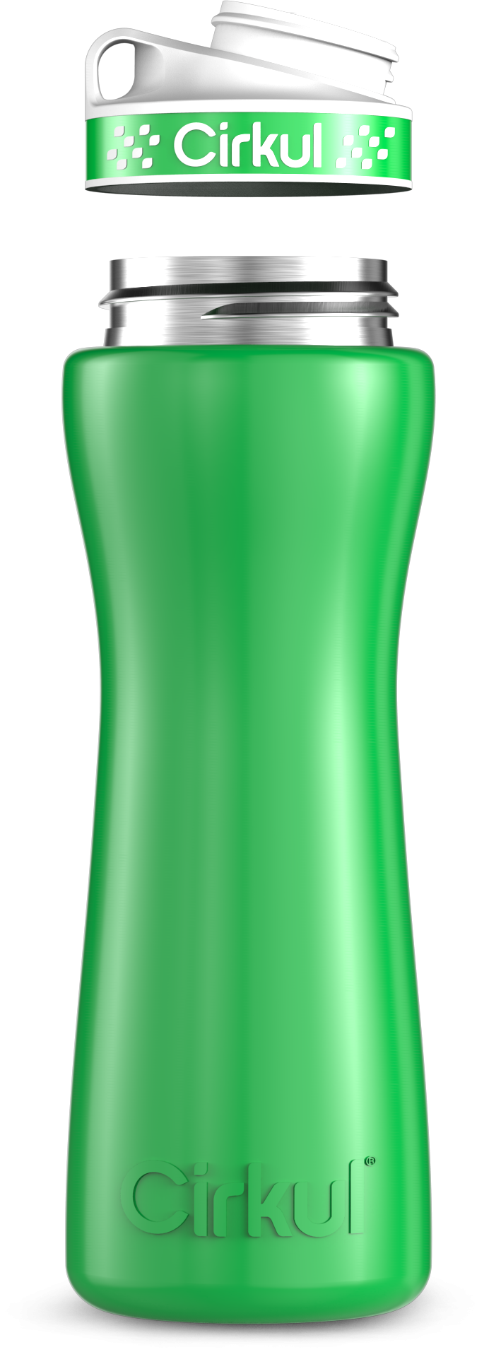 Custom 22oz. Stainless Steel Bottle & Comfort Grip Lid hhxnc