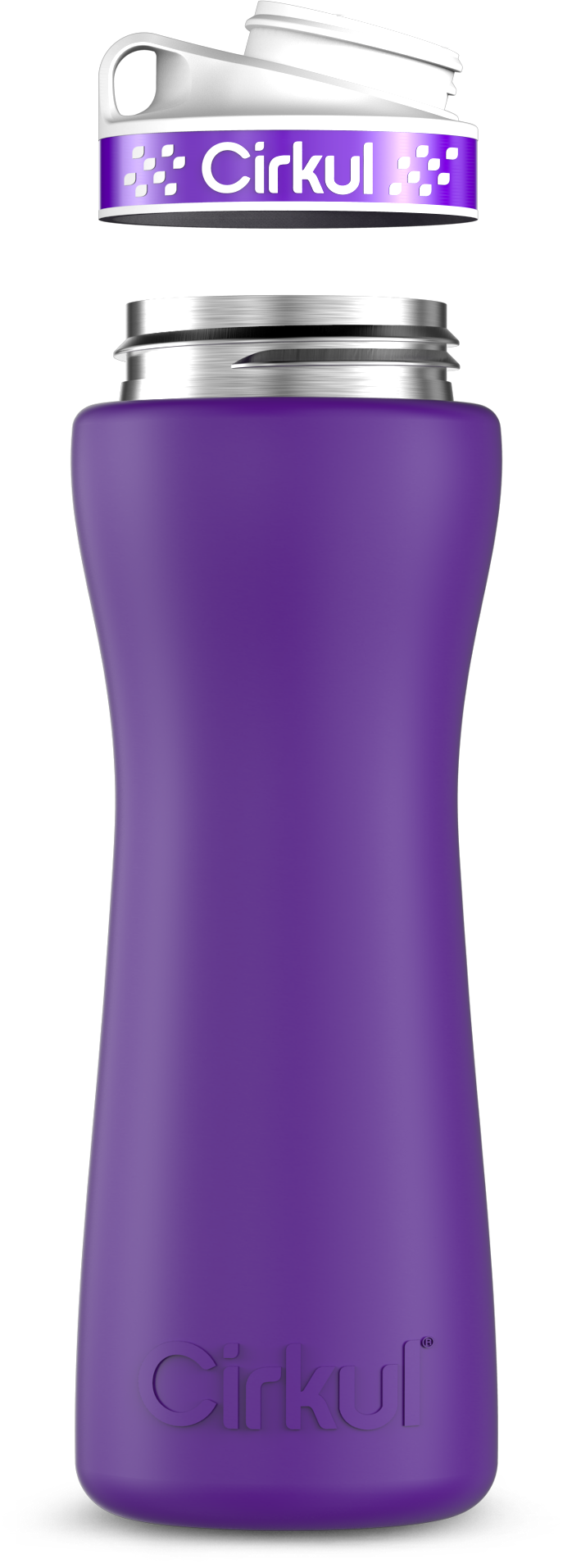 Custom 22oz. Stainless Steel Bottle & Comfort Grip Lid hhxnc