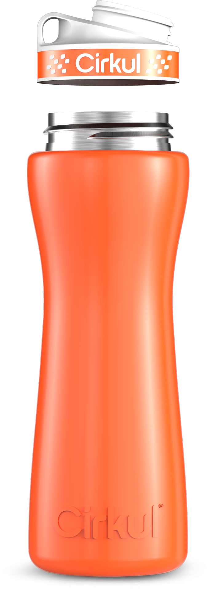 Custom 22oz. Stainless Steel Bottle & Comfort Grip Lid hhxnc