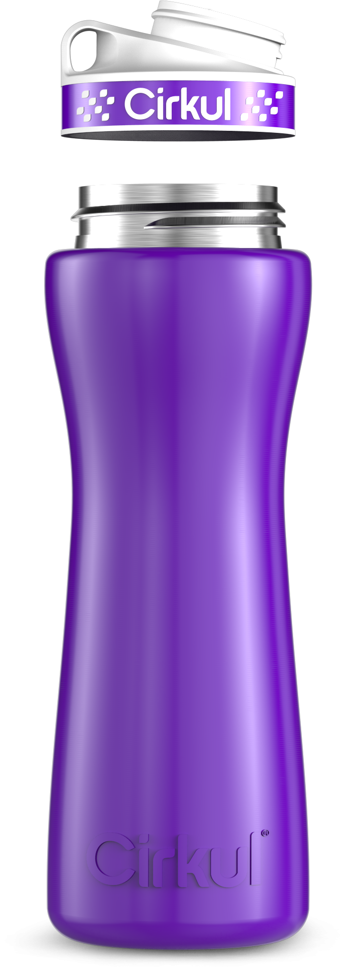 Custom 22oz. Stainless Steel Bottle & Comfort Grip Lid hhxnc