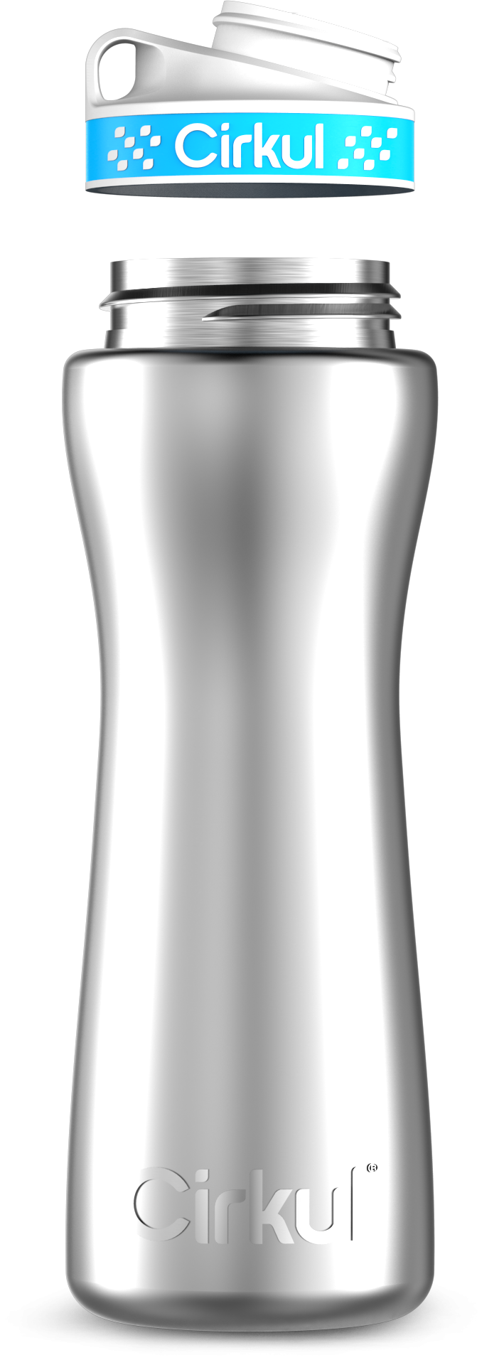 Custom 22oz. Stainless Steel Bottle & Comfort Grip Lid hhxnc