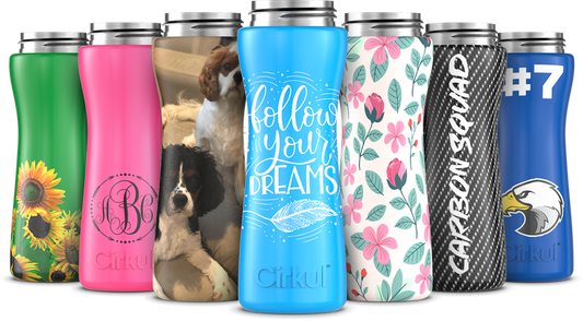 Custom 22oz. Stainless Steel Bottle & Comfort Grip Lid hhxnc